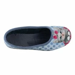 LA MAISON DE L'ESPADRILLE Chaussons Ballerines Pour Femme 6058 -Chaussures-Confortables-Femme Shop 6058 4