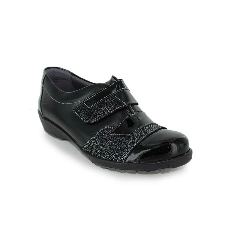 SUAVE Chaussures à Velcro Confortables Femme London 8120 4 SUAVE Chaussures à Velcro Confortables Femme London 8120 – Image 2