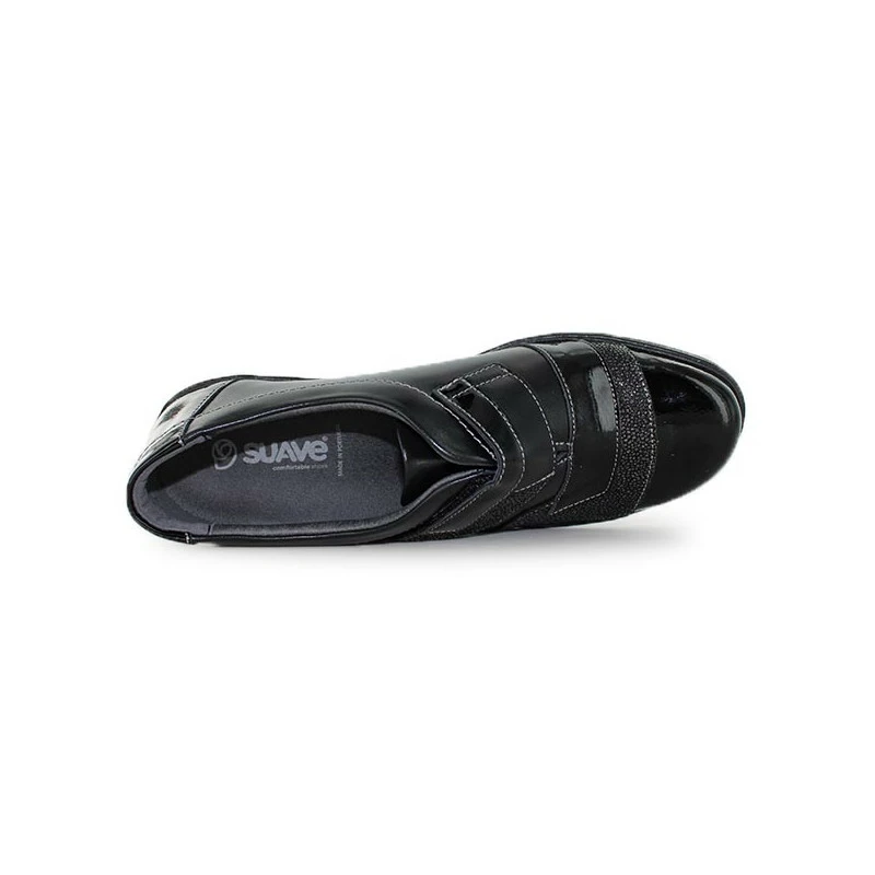 SUAVE Chaussures à Velcro Confortables Femme London 8120 7 SUAVE Chaussures à Velcro Confortables Femme London 8120 – Image 5