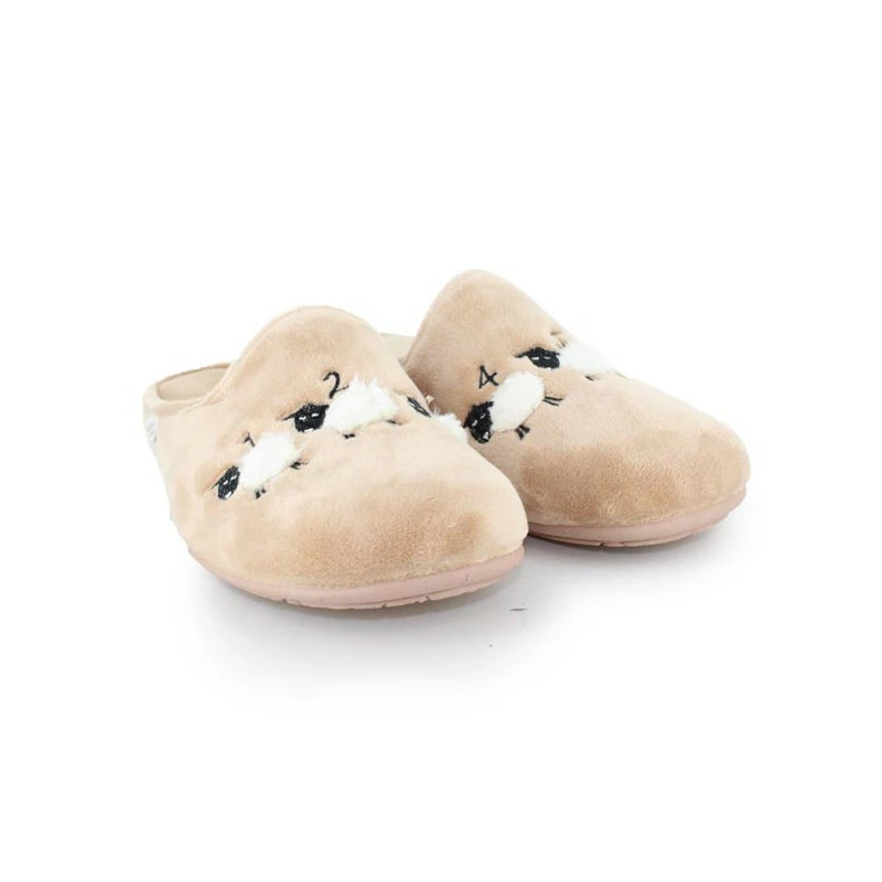 LA MAISON DE L'ESPADRILLE Chaussons Mules Pour Femme 9011 3 LA MAISON DE L'ESPADRILLE Chaussons Mules Pour Femme 9011