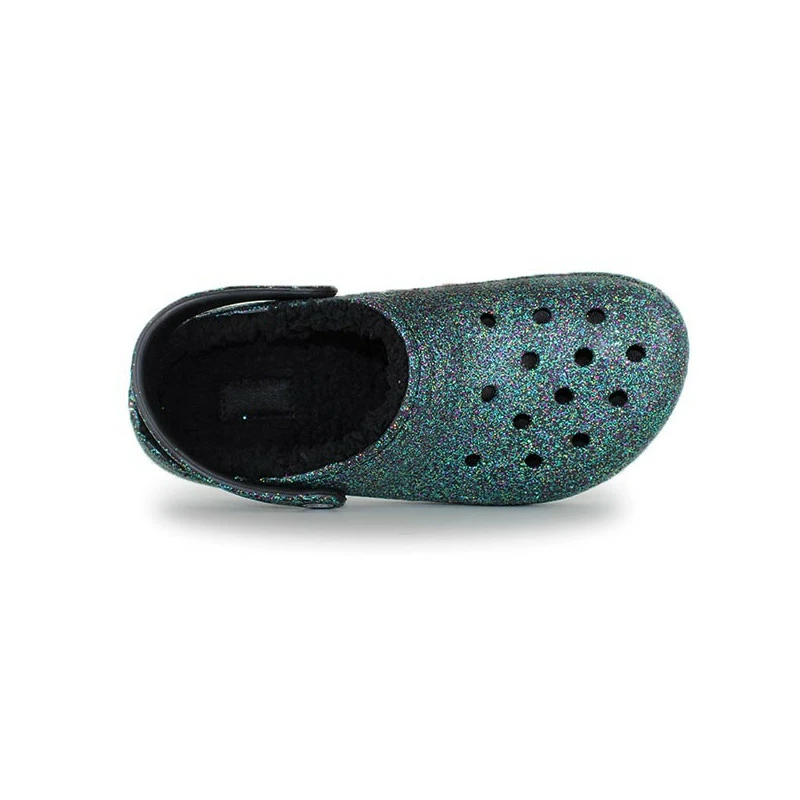 CROCS Sabots / Mules Pour Femme Classic Glitter Lined 7 CROCS Sabots / Mules Pour Femme Classic Glitter Lined – Image 5