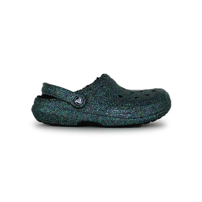 CROCS Sabots / Mules Pour Femme Classic Glitter Lined 3 CROCS Sabots / Mules Pour Femme Classic Glitter Lined