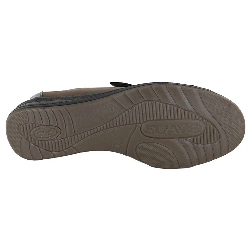 SUAVE Chaussures à Velcro Confortables Femme Dallas 7510T 8 SUAVE Chaussures à Velcro Confortables Femme Dallas 7510T – Image 6