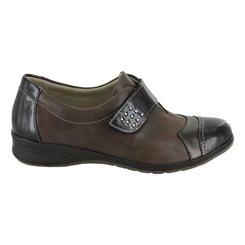 SUAVE Chaussures à Velcro Confortables Femme Dallas 7510T 3 SUAVE Chaussures à Velcro Confortables Femme Dallas 7510T