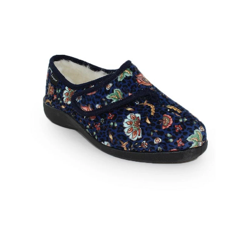 FARGEOT Chaussons Fourrés Pour Femme Tanzanite 4 FARGEOT Chaussons Fourrés Pour Femme Tanzanite – Image 2