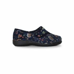 FARGEOT Chaussons Fourrés Pour Femme Tanzanite