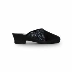 FARGEOT Chaussons Mules Pour Femme Toison
